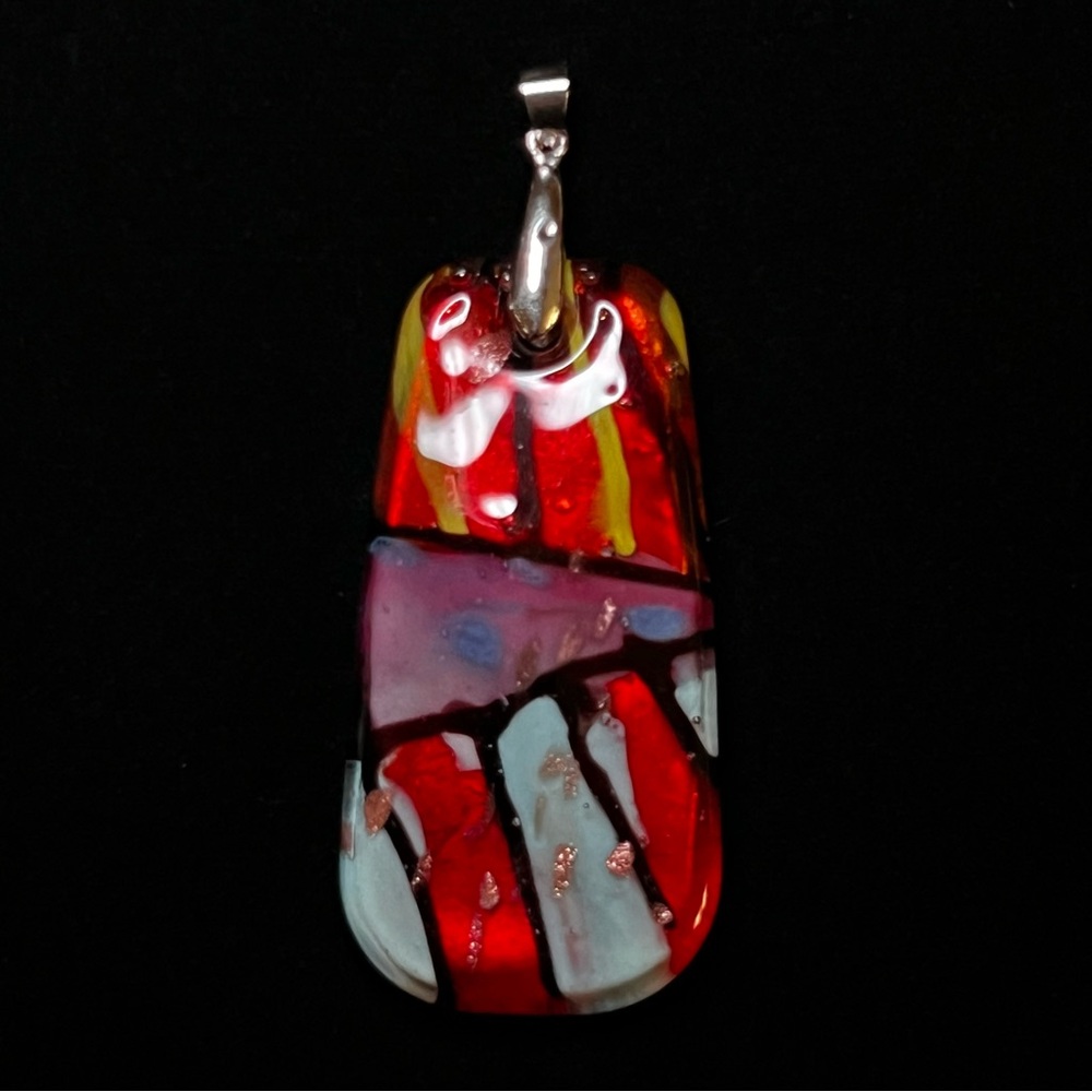 Fused Glass Pendant